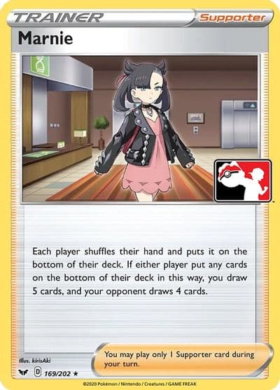 Marnie Prize Pack Series Cards Pokemon card