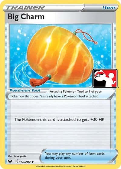 Big Charm Prize Pack Series Cards Pokemon card