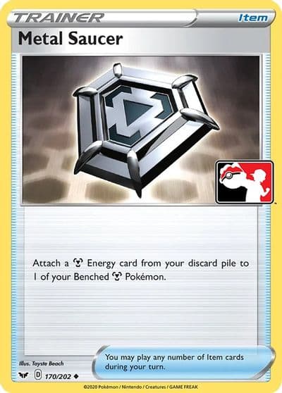Metal Saucer Prize Pack Series Cards Pokemon card