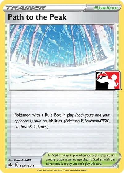 Path to the Peak Prize Pack Series Cards Pokemon card