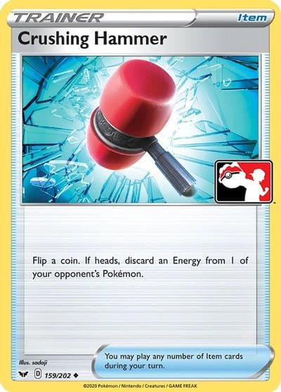 Crushing Hammer Prize Pack Series Cards Pokemon card