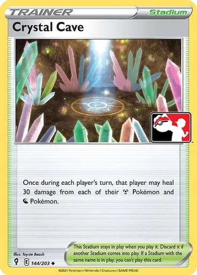 Crystal Cave Prize Pack Series Cards Pokemon card