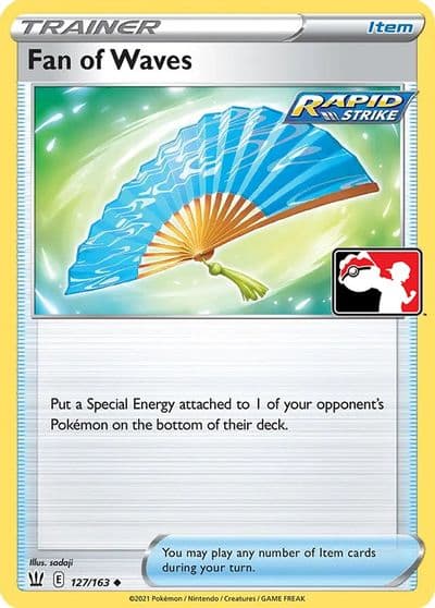 Fan of Waves Prize Pack Series Cards Pokemon card