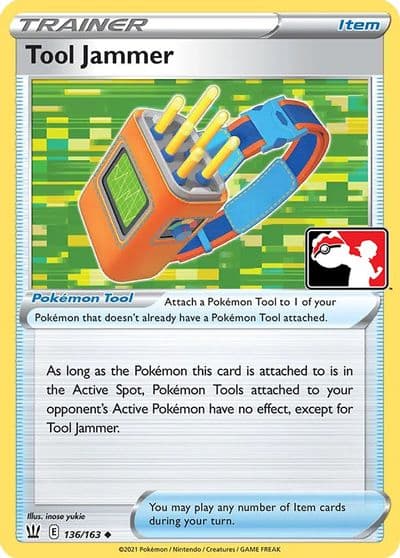 Tool Jammer Prize Pack Series Cards Pokemon card
