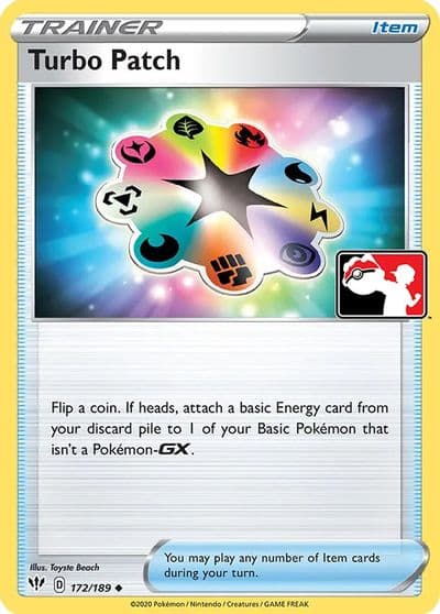 Turbo Patch Prize Pack Series Cards Pokemon card