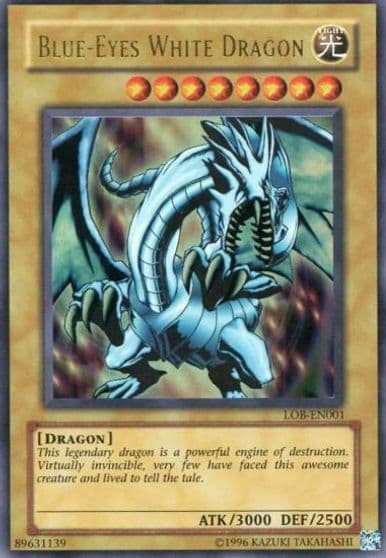 Blue Eyes White Dragon Legend of Blue Eyes White Dragon (Worldwide English) Yu-Gi-Oh! card