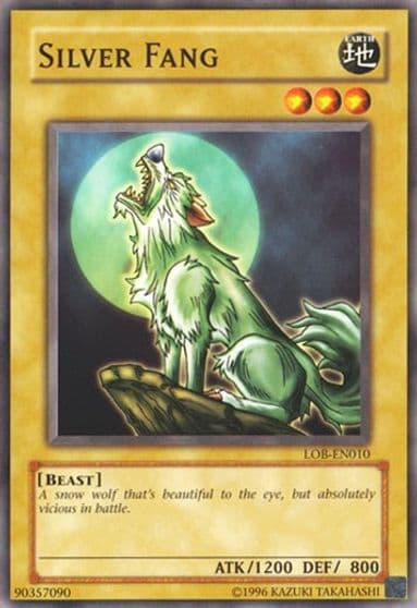Silver Fang Legend of Blue Eyes White Dragon (Worldwide English) Yu-Gi-Oh! card