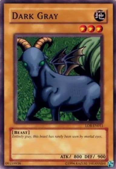 Dark Gray Legend of Blue Eyes White Dragon (Worldwide English) Yu-Gi-Oh! card
