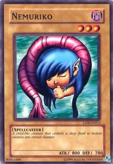 Nemuriko Legend of Blue Eyes White Dragon (Worldwide English) Yu-Gi-Oh! card
