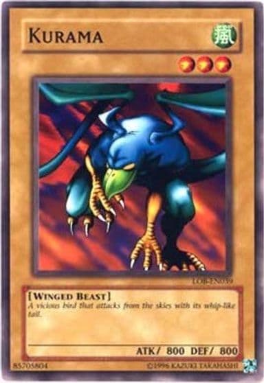 Kurama Legend of Blue Eyes White Dragon (Worldwide English) Yu-Gi-Oh! card