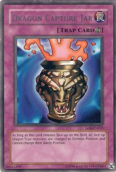 Dragon Capture Jar Legend of Blue Eyes White Dragon (Worldwide English) Yu-Gi-Oh! card