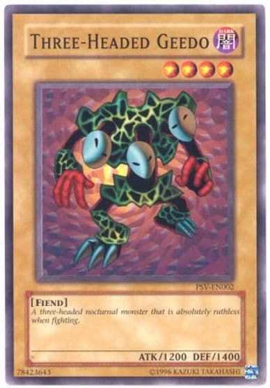 Three Headed Geedo Pharaoh's Servant (Worldwide English) Yu-Gi-Oh! card