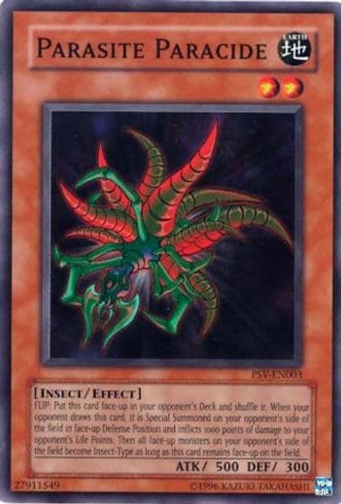 Parasite Paracide Pharaoh's Servant (Worldwide English) Yu-Gi-Oh! card