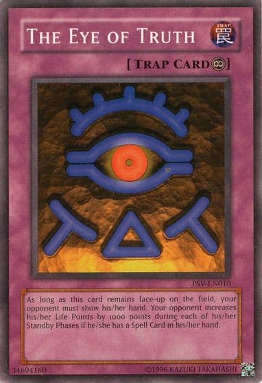 The Eye of Truth Pharaoh's Servant (Worldwide English) Yu-Gi-Oh! card