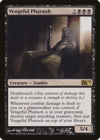 Vengeful Pharaoh Magic 2012 (M12) Magic card