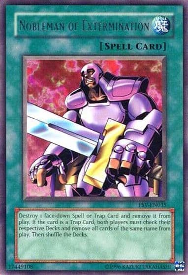 Nobleman of Extermination Pharaoh's Servant (Worldwide English) Yu-Gi-Oh! card
