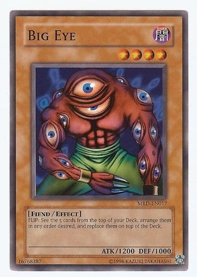 Big Eye Metal Raiders (Worldwide English) Yu-Gi-Oh! card
