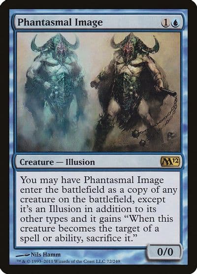 Phantasmal Image Magic 2012 (M12) Magic card