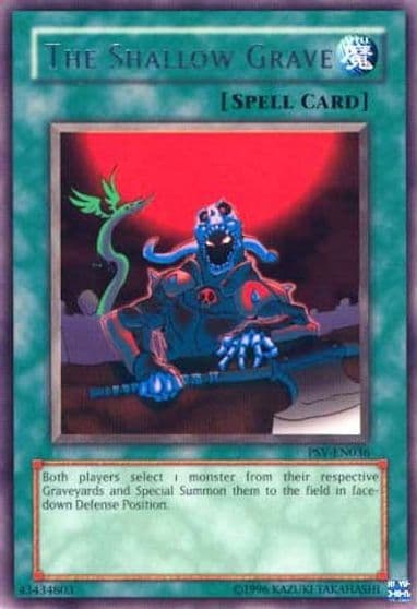 The Shallow Grave Pharaoh's Servant (Worldwide English) Yu-Gi-Oh! card