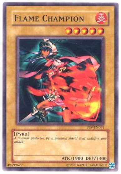 Flame Champion Pharaoh's Servant (Worldwide English) Yu-Gi-Oh! card