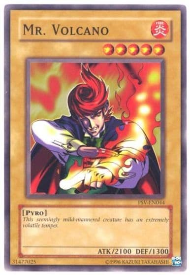 Mr Volcano Pharaoh's Servant (Worldwide English) Yu-Gi-Oh! card