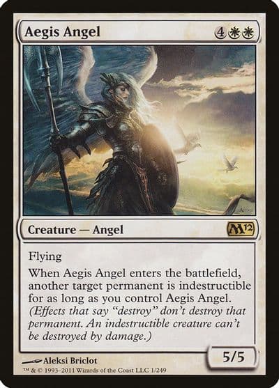 Aegis Angel Magic 2012 (M12) Magic card