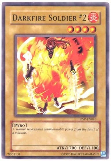 Darkfire Soldier 2 Pharaoh's Servant (Worldwide English) Yu-Gi-Oh! card