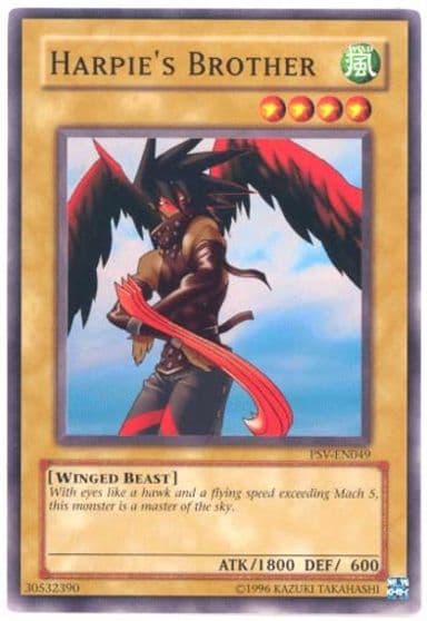 Harpies Brother Pharaoh's Servant (Worldwide English) Yu-Gi-Oh! card
