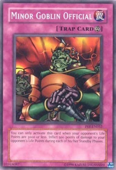 Minor Goblin Official Pharaoh's Servant (Worldwide English) Yu-Gi-Oh! card