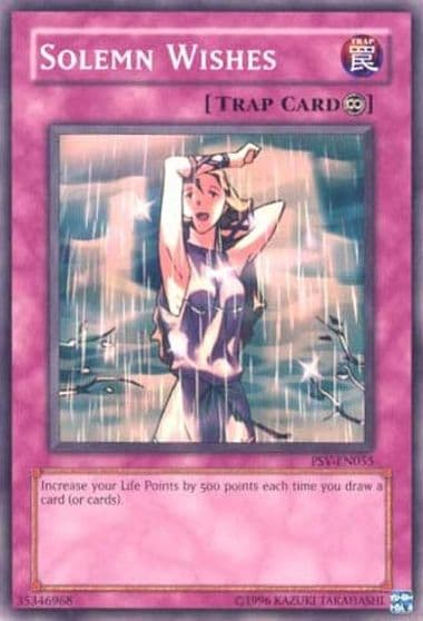 Solemn Wishes Pharaoh's Servant (Worldwide English) Yu-Gi-Oh! card