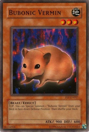 Bubonic Vermin Pharaoh's Servant (Worldwide English) Yu-Gi-Oh! card