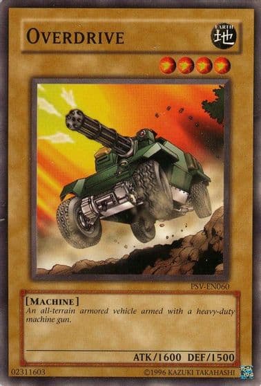 Overdrive Pharaoh's Servant (Worldwide English) Yu-Gi-Oh! card