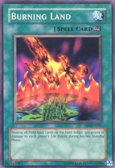Burning Land Pharaoh's Servant (Worldwide English) Yu-Gi-Oh! card