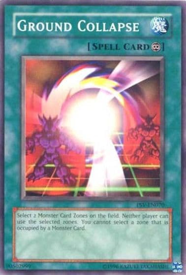 Ground Collapse Pharaoh's Servant (Worldwide English) Yu-Gi-Oh! card
