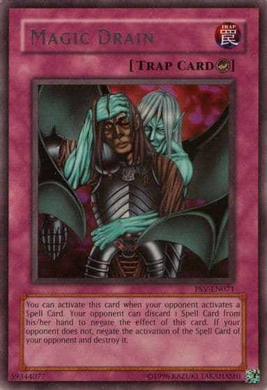 Magic Drain Pharaoh's Servant (Worldwide English) Yu-Gi-Oh! card