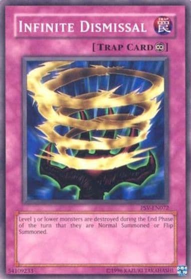 Infinite Dismissal Pharaoh's Servant (Worldwide English) Yu-Gi-Oh! card