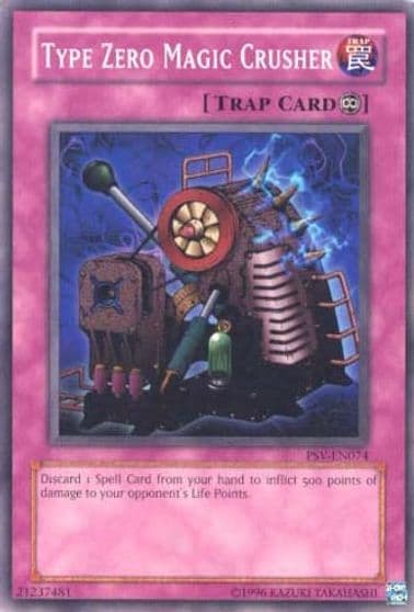 Type Zero Magic Crusher Pharaoh's Servant (Worldwide English) Yu-Gi-Oh! card