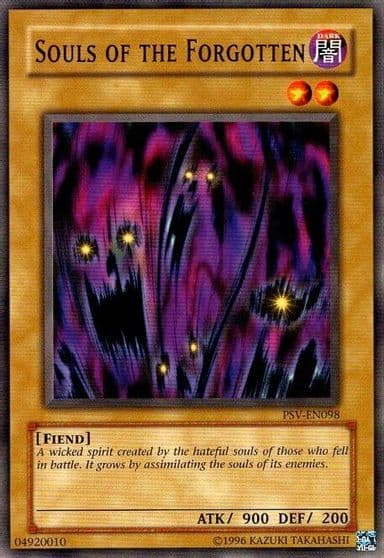 Souls of the Forgotten Pharaoh's Servant (Worldwide English) Yu-Gi-Oh! card