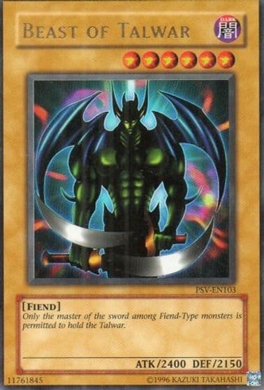 Beast of Talwar Pharaoh's Servant (Worldwide English) Yu-Gi-Oh! card