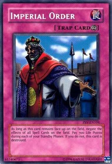 Imperial Order Pharaoh's Servant (Worldwide English) Yu-Gi-Oh! card