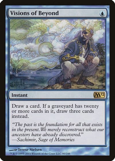 Visions of Beyond Magic 2012 (M12) Magic card