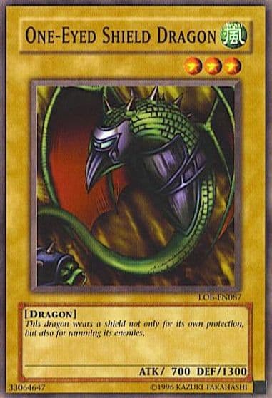 One Eyed Shield Dragon Legend of Blue Eyes White Dragon (Worldwide English) Yu-Gi-Oh! card
