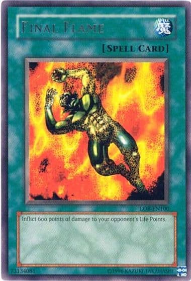Final Flame Legend of Blue Eyes White Dragon (Worldwide English) Yu-Gi-Oh! card