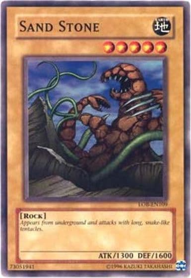 Sand Stone Legend of Blue Eyes White Dragon (Worldwide English) Yu-Gi-Oh! card