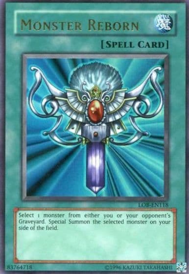 Monster Reborn Legend of Blue Eyes White Dragon (Worldwide English) Yu-Gi-Oh! card