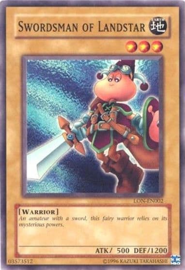 Swordsman of Landstar Labyrinth of Nightmare (Worldwide English) Yu-Gi-Oh! card