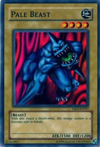Pale Beast Metal Raiders (Worldwide English) Yu-Gi-Oh! card