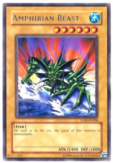 Amphibian Beast Labyrinth of Nightmare (Worldwide English) Yu-Gi-Oh! card