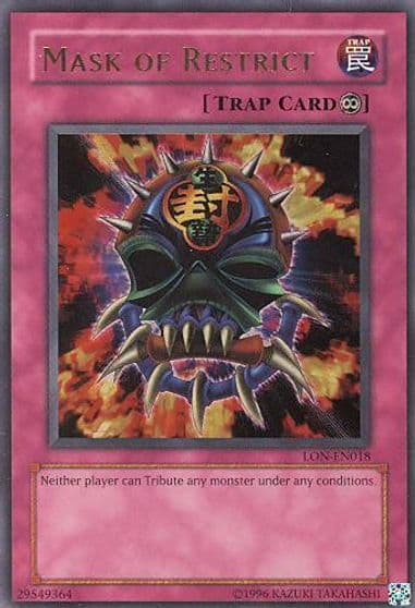 Mask of Restrict Labyrinth of Nightmare (Worldwide English) Yu-Gi-Oh! card