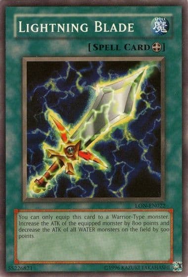 Lightning Blade Labyrinth of Nightmare (Worldwide English) Yu-Gi-Oh! card